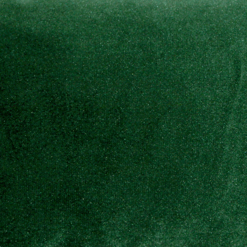 Velvet Throw Pillow, 19" x 19", Hunter Green