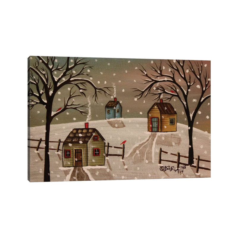 Light Snow by Karla Gerard - Wrapped Canvas Print