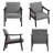 Akeara Upholstered Barrel Chair