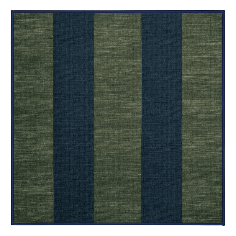 Tapis gris à carreaux lavable à la machine, Carré 7 pi