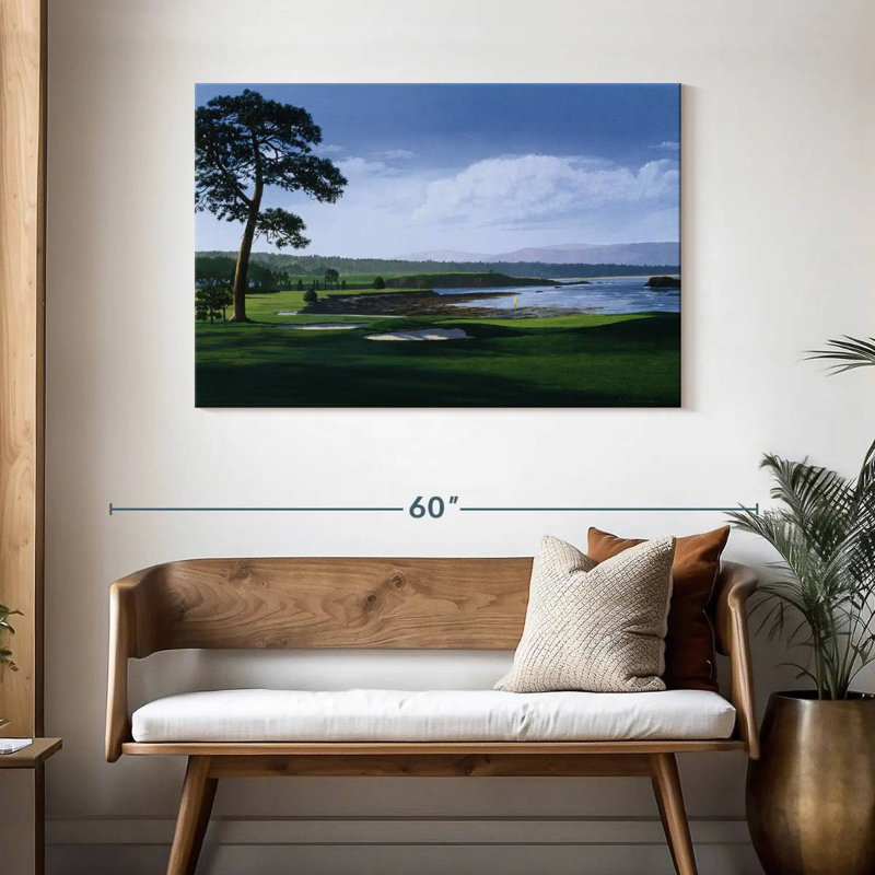 Sireci Golf Course I, 30" H x 45" W