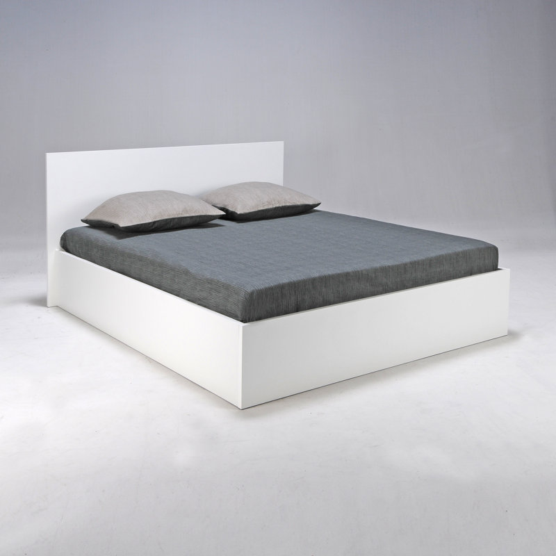 Catlin Ottoman Storage Bed, White, Single (3')