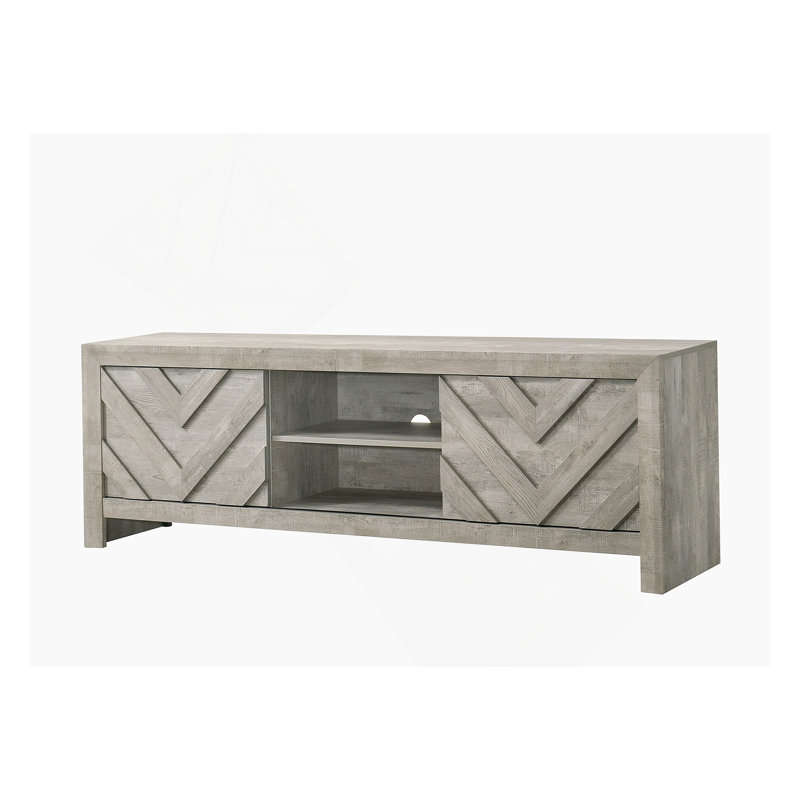 Meuble télé 1pc, Gris clair