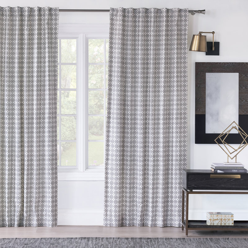 Rideau simple obscurcissant avec passe-tringle Summer, L 48 po x L 108 po