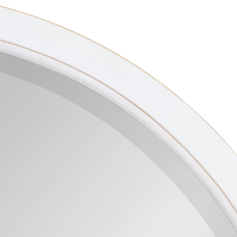 Hogan Flat Mirror, 32" x 32", White
