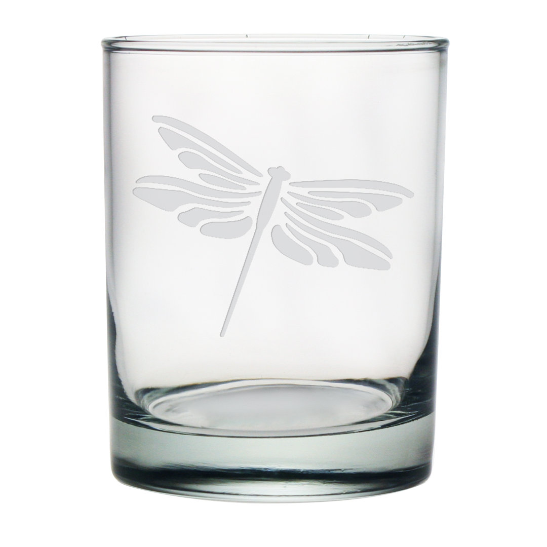 Cornwell 14oz. Stemless Wine Glass Set (Set of 4) August Grove®