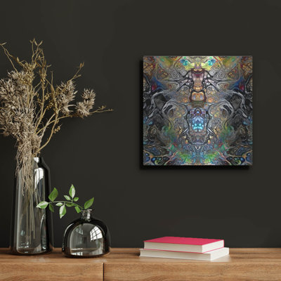 Bungalow Rose 'Mutation' by Pedro Gavidia, Metal Wall Art,