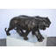 Paire de statues en bronze Bramley - taille: L 52 po x l 10 po x H 21 po.