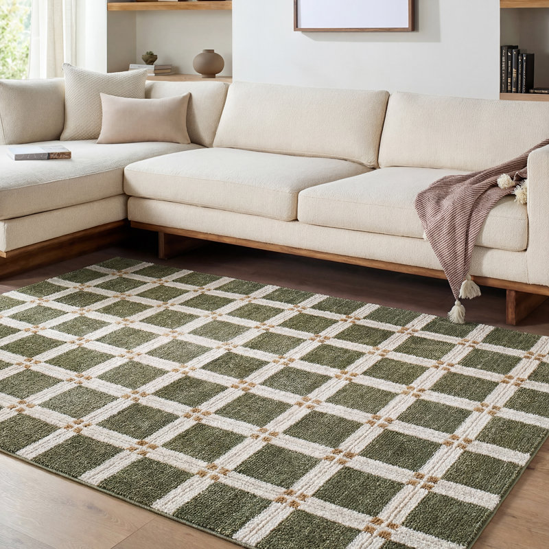 Geometric Area Rug, Rectangle 160 x 213 cm