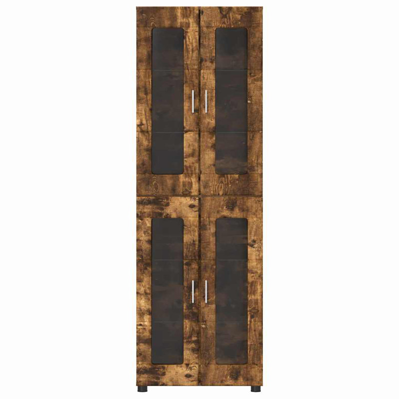 Tamoor Highboard Accent Chest, Smoked Oak