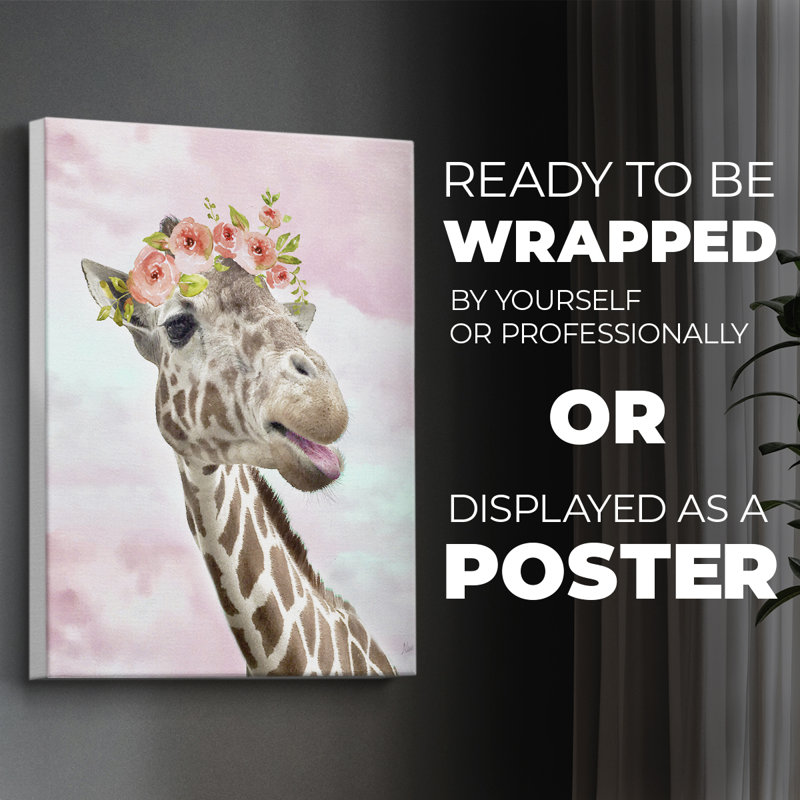Floral Fun I - Impression sur toile seulement - NON-CADRE