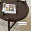 Table basse rétro en bois massif simple-106809430