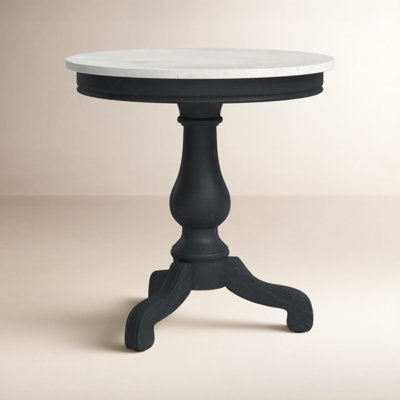 Aberdale 24" Genuine Marble End Table