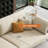 Khaki Polyester Standard Sofa-1870763289