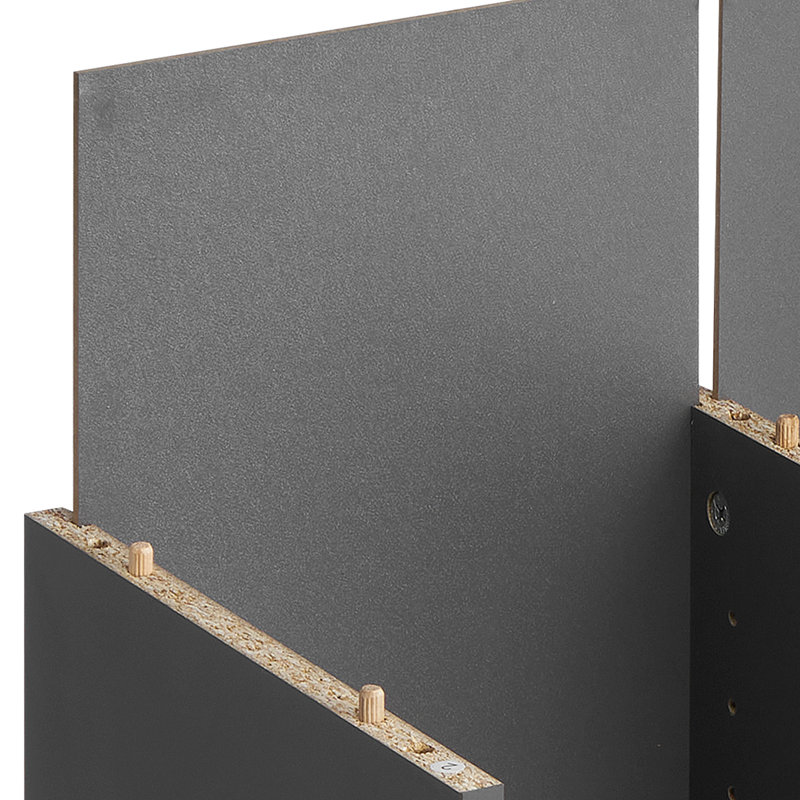 Boîte de rangement de bureau pour boîte aux lettres avec rangement à 36 compartiments à tablettes réglables pour documents