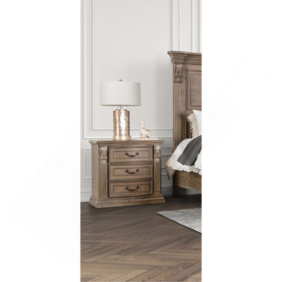 Table de chevet en bois massif Luxueux