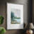 Blue Hour Framed Print - Solid Wood-1688905755