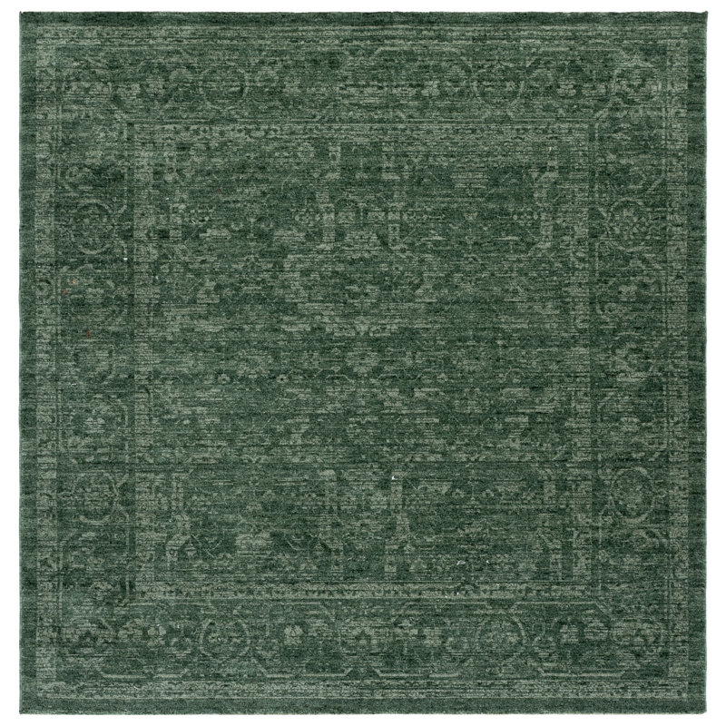 Tapis d'intérieur rétro Performance Overdye, Carré 6 pi 7 po