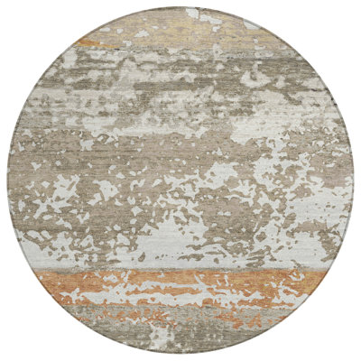 Machine Washable Indoor/Outdoor Lanphear ACN2398 Stripes Rug