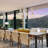 7-Light Glass Kitchen Island and Cluster Pendant-2110260153