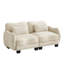 Canapé modulaire en chenille Cloudscape ergonomique pour petit salon avec coussins lombaires-133276928