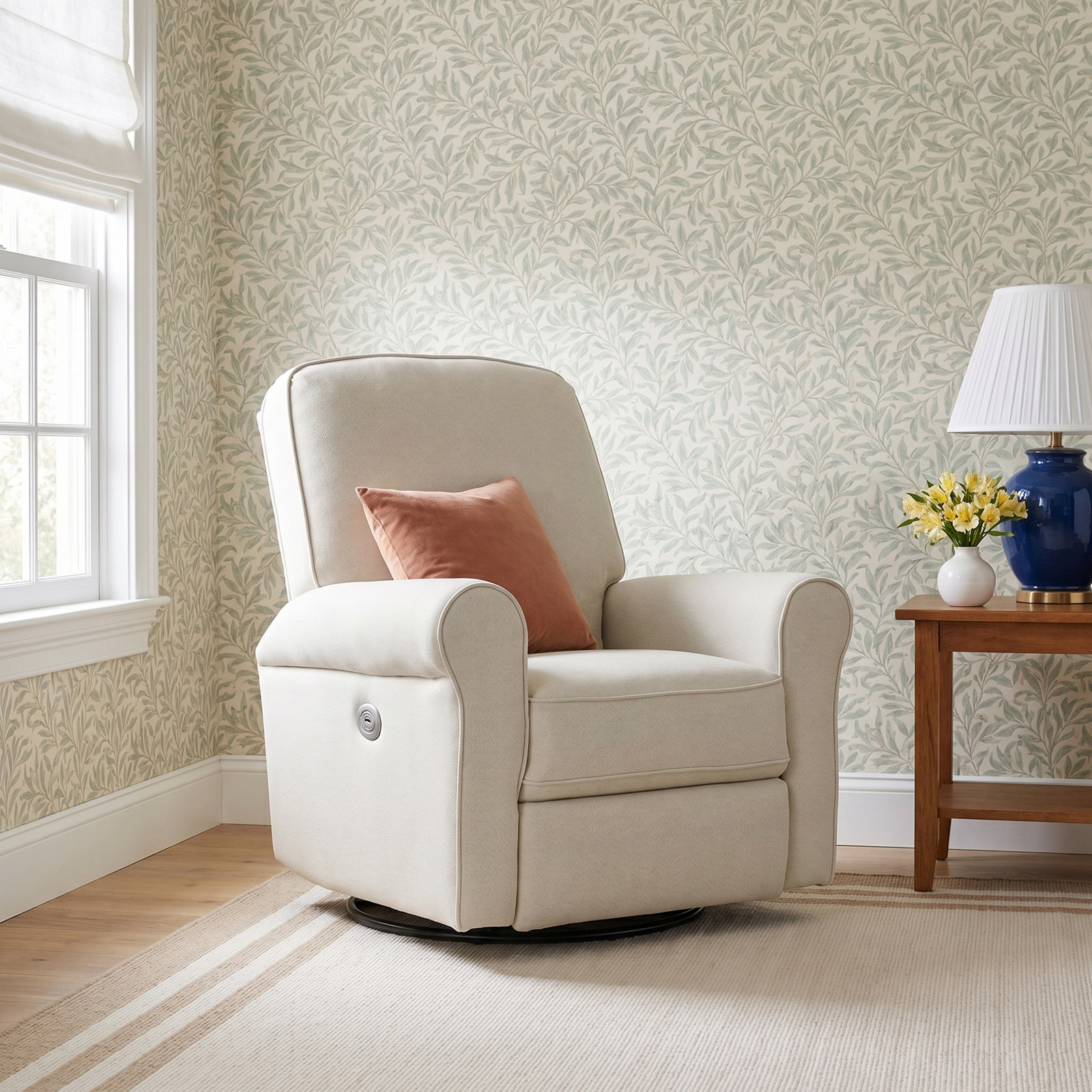 Anastasia Power Recliner, Natural 26547