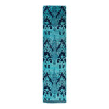 Contemporary One-of-a-Kind 2' 6" X 10' 5" Hand Knotted Area Rug