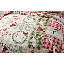  Ensemble de courtepointe réversible en microfibre beige et rouge de trois articles-1107585142-1107585151
