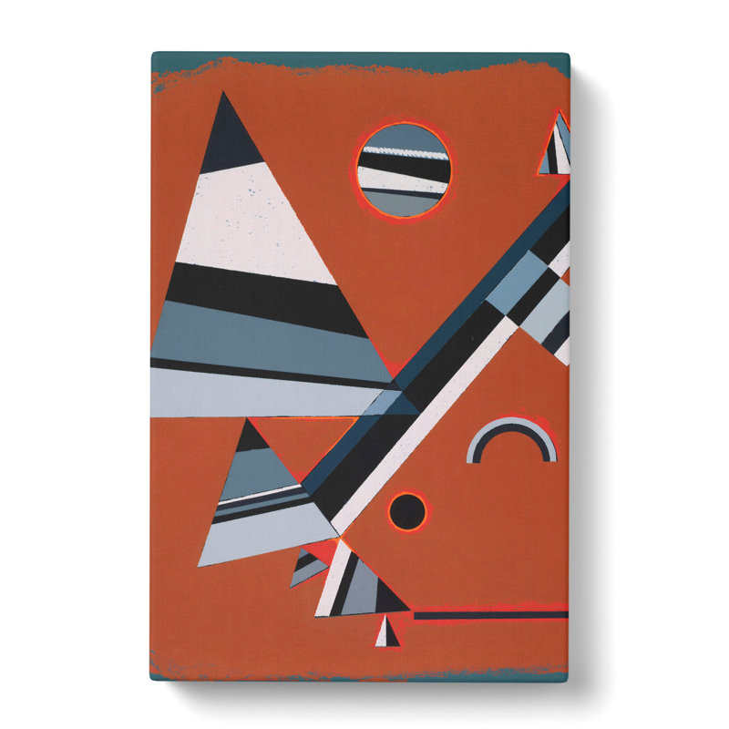 Composition Vol.1 by Wassily Kandinsky - Wrapped Canvas, 60cm H x 40cm W x 3cm D