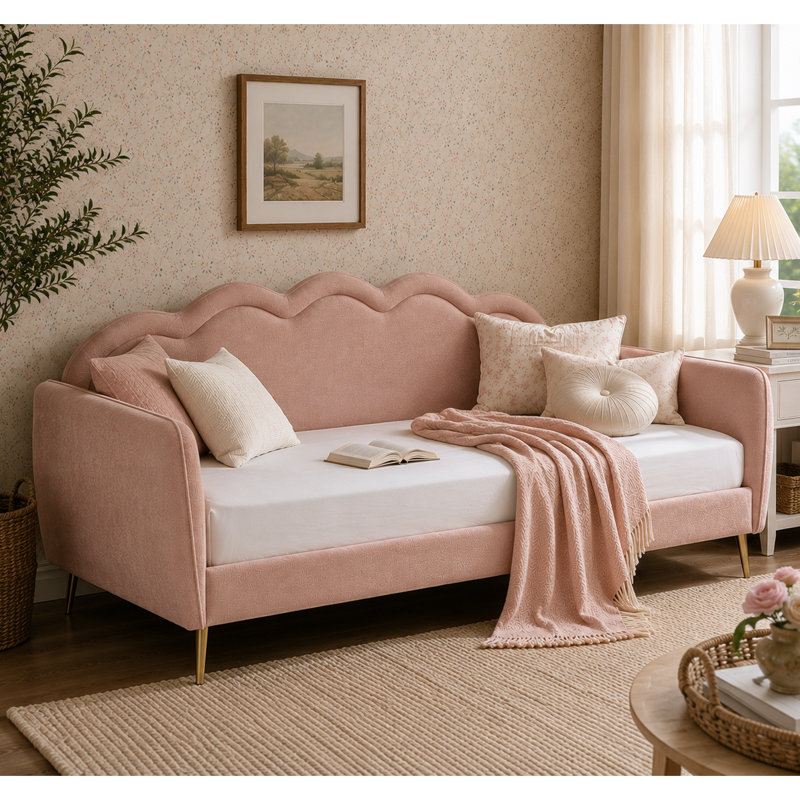 Lit de jour Orrin Cloud, Rose