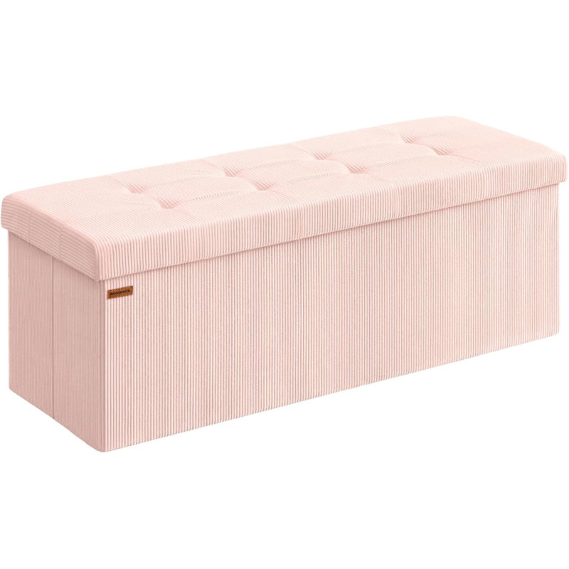 110cm Wide Standard Ottoman, Pink