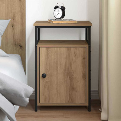 Bedside Cabinet Engineered Wood