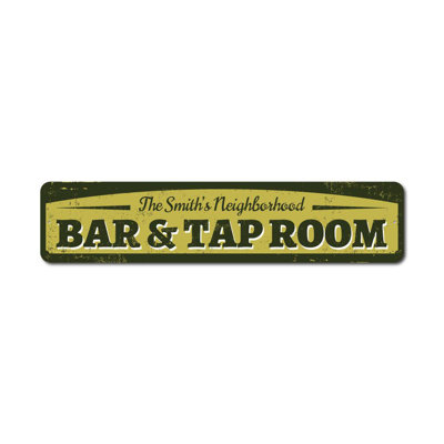 Enseigne de bar et de robinet