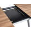 SENIAC Extendable Oval Metal Base Dining Table