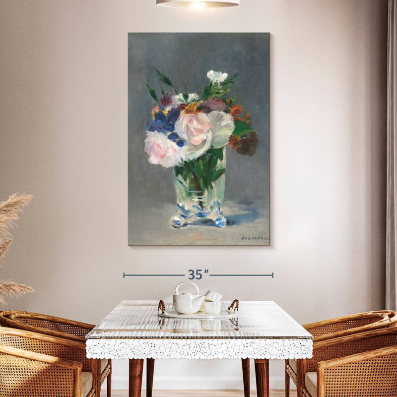 Vase en cristal Harnek, H 51 po x l 34 po