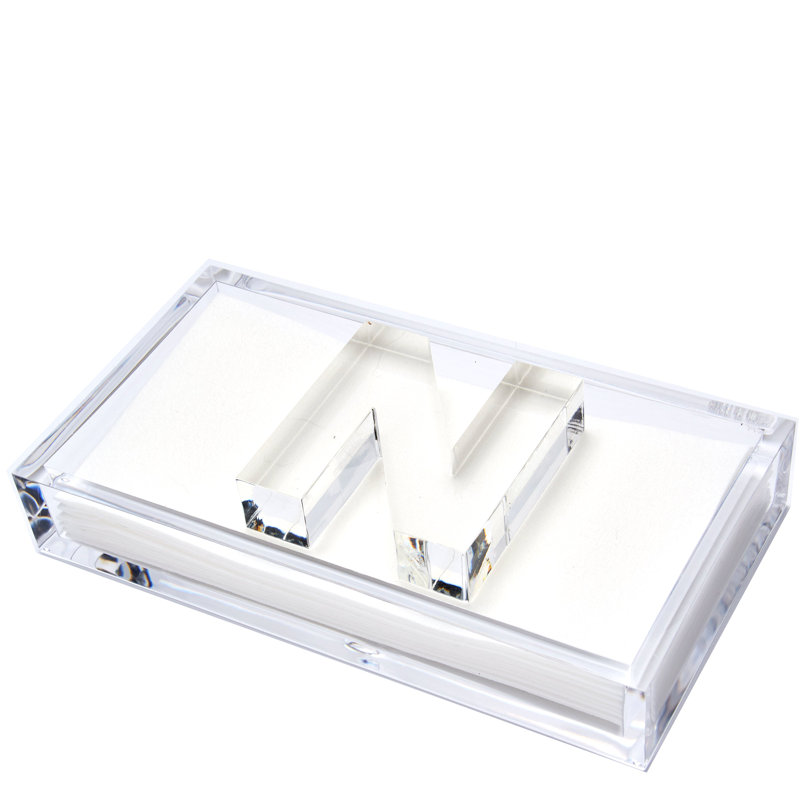 Acrylic Flat Napkin Holder