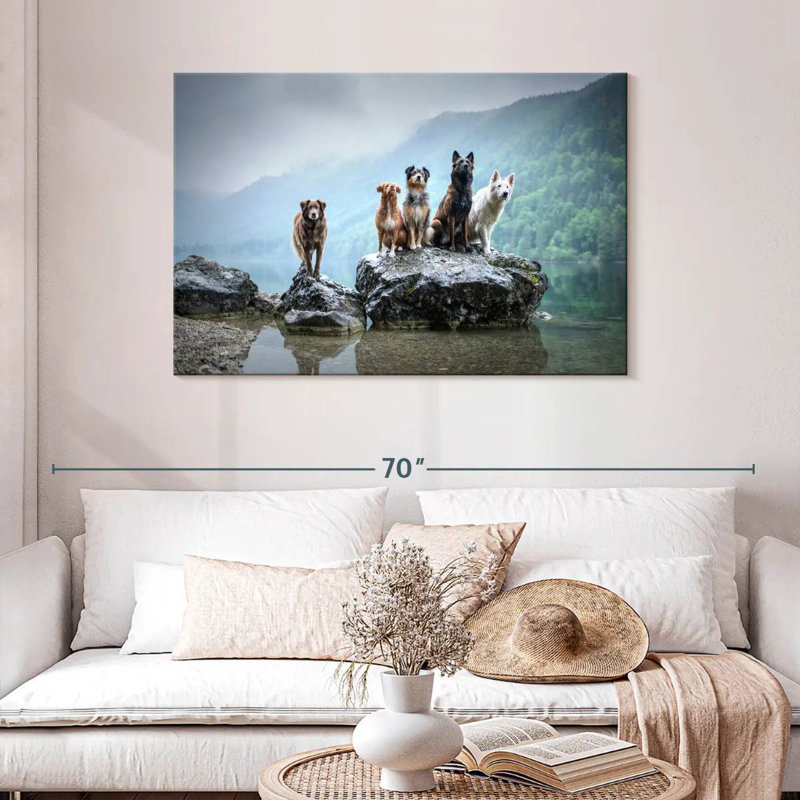 Brampt Dog Alliance, 30" H x 45" W