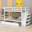 Bunk Bed with Storage Stairs and Trundle-2071343426-2081099583