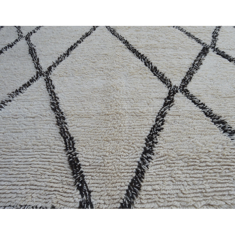 One-of-a-Kind Rectangle 6'6" X 10'7" Hand Loomed Area Rug