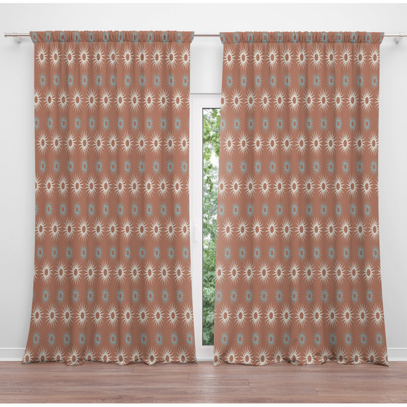 Paire de rideaux obscurcissant D polyester, L 40 po x L 52 po