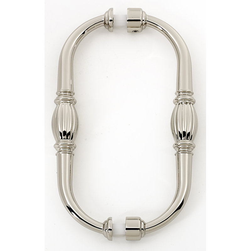 Tuscany Arch Pull, Polished Nickel