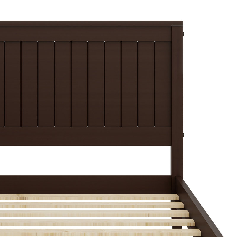 Lit de jour / canapé en bois, Espresso