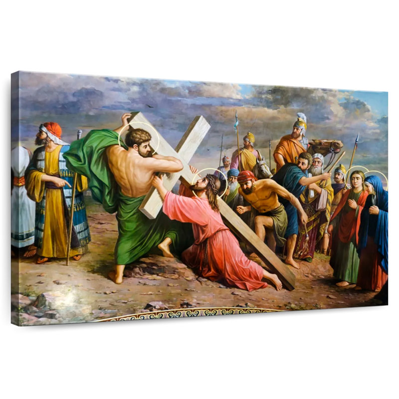Adella, dépôt du Christ, H 34 po x l 51 po