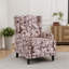 Ameiah 74 cm W Upholstered Wing Back Manual Push Back Recliner with Naihead Trims-519620397