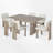 7 - Piece Dining Table Set-2054069092