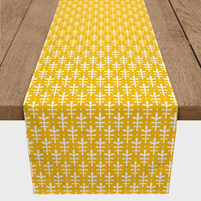 Chelene Rectangle Striped Polyester Table Runner