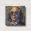 «Cool Benjamin» par Rich Monet, art mural en métal-807637241