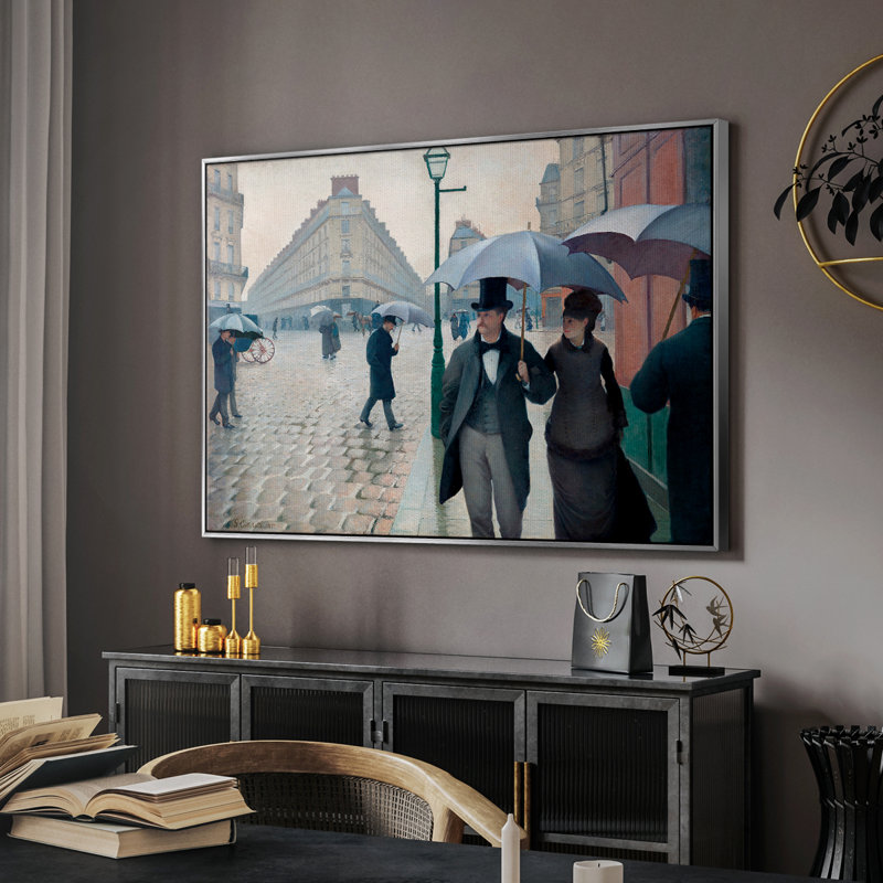 "Vintage Landscape -CCXCIV" sur toile, H 25 po x l 37 po