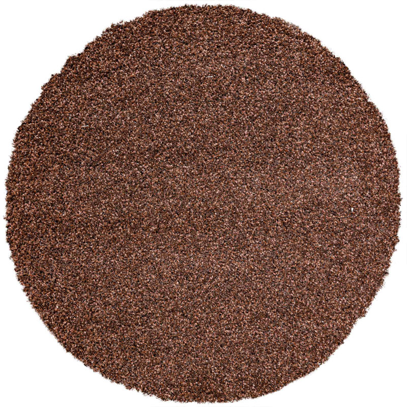 Solid Colour Area Rug, Round 160 cm