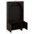 Entryway Hall Tree With Storage Bench, Adjustable Shelves, Arched Coat Rack With 4 Golden Hooks And 3 Cabinets-1866011377